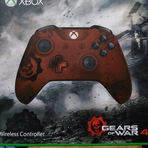 Microsoft Xbox Wireless Controller Gears of War 4 Crimson Omen Limited Edition