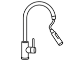 with Pull-Out Spray