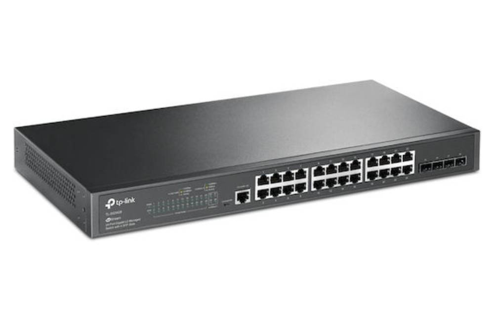 TP-Link Managed Switch TL-SG3428 v2.0, 24-Port Gigabit L2 with 4 SFP Slots TP-Link Managed Switch TL-SG3428 v2.0, 24-Port Gigabit L2 with 4 SFP Slots
