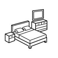 Komplettset (mit Kommode & Spiegel)