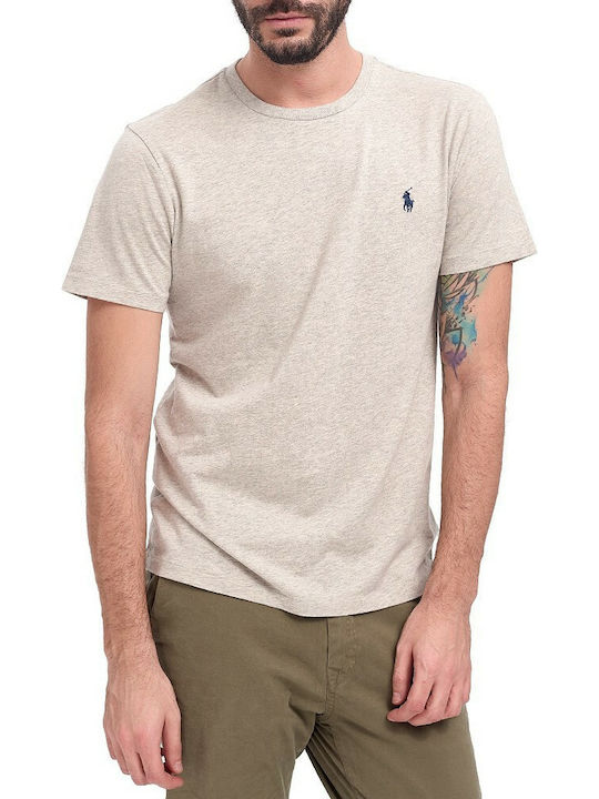 Ralph Lauren Ανδρικό T-shirt Κοντομάνικο Γκρι