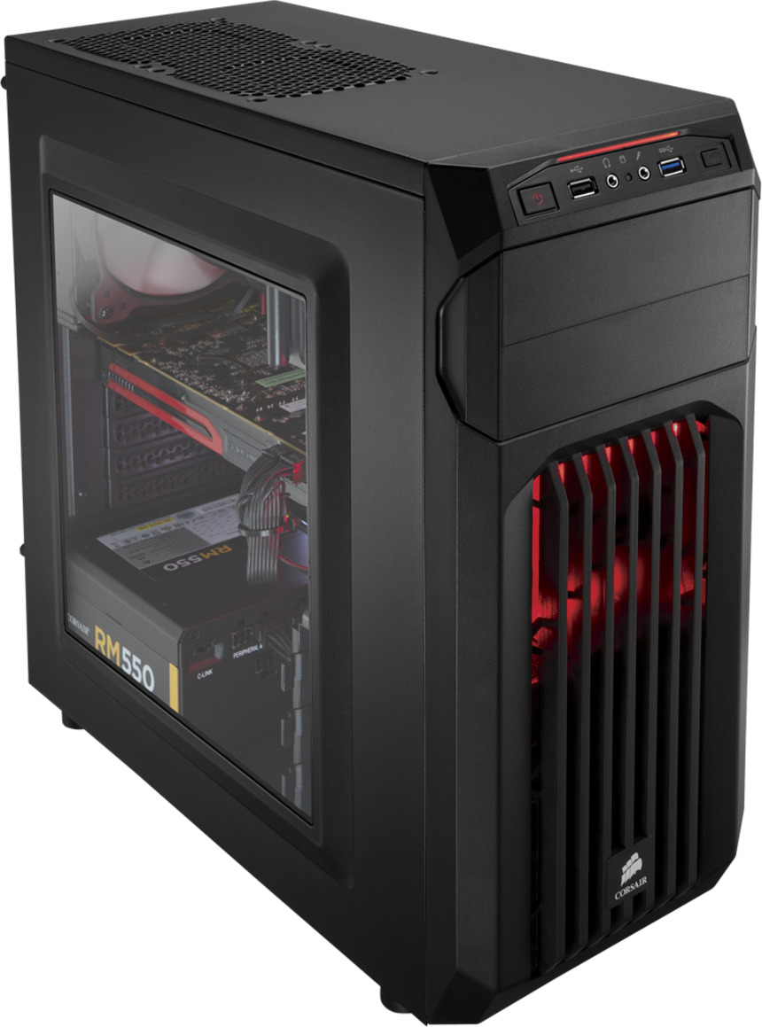 Corsair Carbide Spec 01 Gaming Midi Tower Κουτί Υπολογιστή με Πλαϊνό