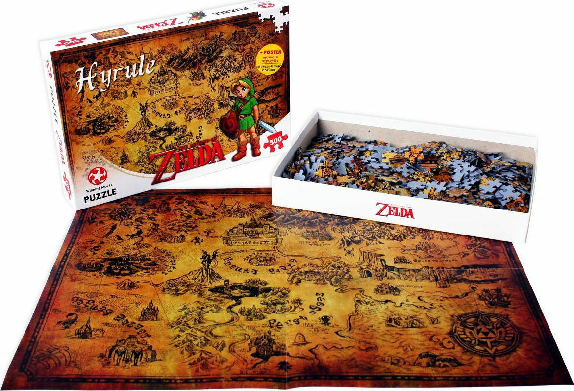 The Legend Of Zelda Hyrule Field 500pcs WM11125 EN1 Skroutz Gr