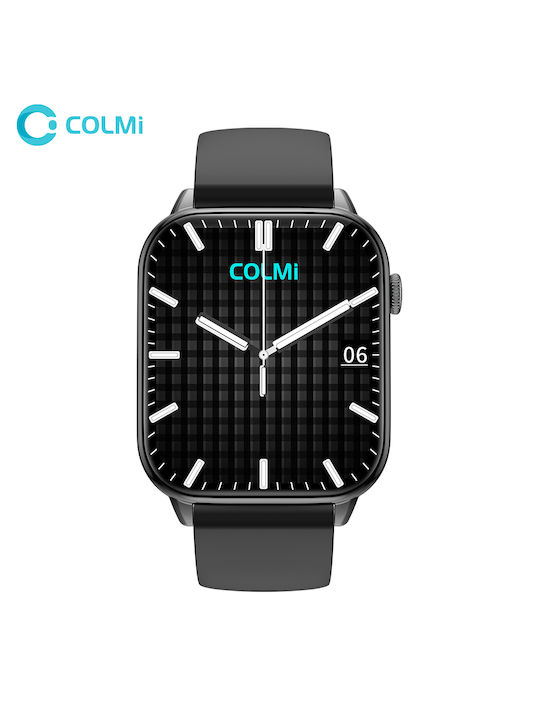 Colmi C60 Smartwatch με Παλμογράφο Μαύρο Skroutz gr