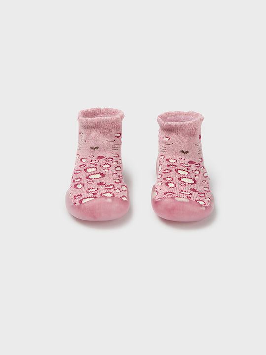 Mayoral Παιδικές Κάλτσες Καλτσοπαντόφλες Ροζ