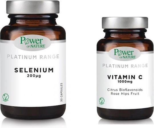 Power Of Nature Platinum Range Selenium G Vitamin C Mg