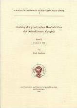 Katalog der griechischen Handschriften des Athosklosters Vatopedi