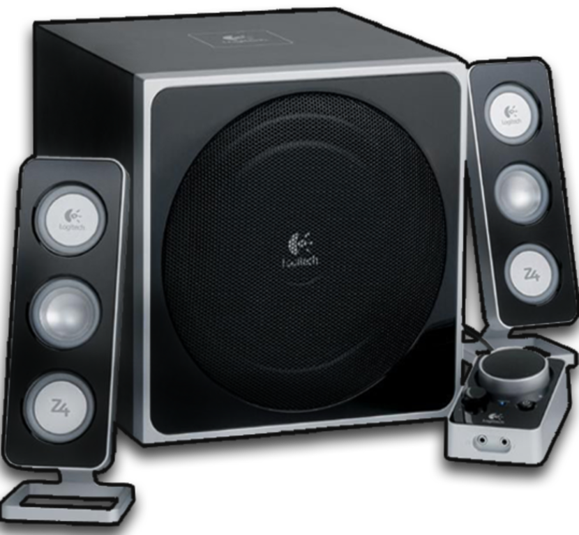 Logitech Z4 2.1 Speaker System Dented Box Skroutz.gr