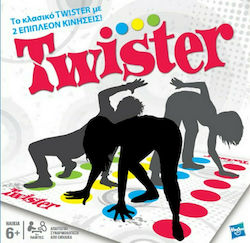 Hasbro Board Game Twister (με 2 Επιπλέον Κινήσεις) for 2+ Players Ages 6+