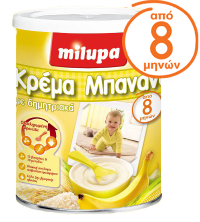 Milupa Κρέμα Μπανάνα 300gr