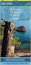Πεζοπορικός χάρτης Θάσου