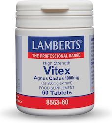Lamberts High Strength Vitex Agnus Castus 1000mg 60 ταμπλέτες