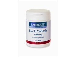 Lamberts Black Cohosh 1000mg 60 ταμπλέτες