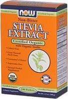 Now Foods Stevia Organic Packets 100