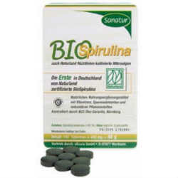 Allcura Spirulina Bio Tabletten 400mg 100 ταμπλέτες
