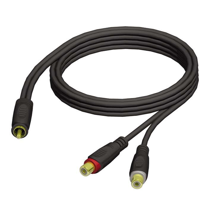 Adam Hall Audio Cable Rca Male X Rca Female M Kcref