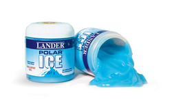 Lander Polar Ice Gel Cooling Gel for Muscle Pain & Joint 227gr