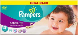 Pampers Active Fit Giga Pack No 4 (7-18Kg) 100τμχ