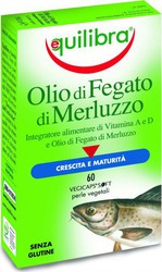Equilibra Cod Liver Oil 60 κάψουλες