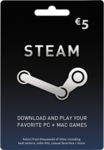 Steam Prepaid Card 5€