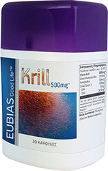 Eubias Good Life Krill 500mg 30 κάψουλες