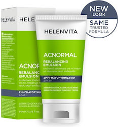 Helenvita ACNormal Acne , Restoring & Blemishes 24h Day/Night Emulsion Suitable for Oily Skin with Hyaluronic Acid / Aloe Vera 60ml