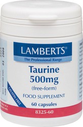 Lamberts Taurine 500mg 30 κάψουλες