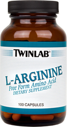 Twinlab L-Arginine 100 κάψουλες