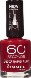 Rimmel 60 Seconds Rapid Ruby 320