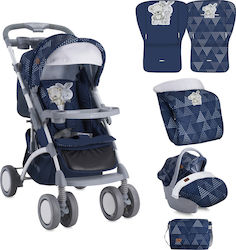 Lorelli Bertoni Apollo Set 2 in 1 10020911712 Dark Blue Friends
