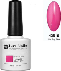 Lux Nails Color Hot Pop Pink 40519