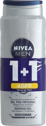 Nivea Shower Gel Silver Protect 500ml x2