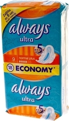 Always Ultra Normal Plus Economy 18τμχ