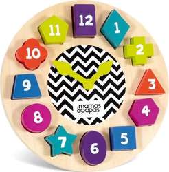 Mamas & Papas Ξυλινο Παιχνίδι Teaching Clock