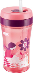 Nuk Παγουράκι Easy Learning Fun Cup 2 Ροζ, 18m+