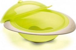 Thermobaby Microwave Bowl με Καπάκι Λαχανί