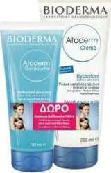 Bioderma Set Atoderm Cream Κρέμα Σώματος & Αφρόλουτρο