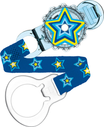 Mam Twist Clip & Cover - Blue Star