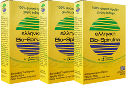 Protonex Hellenic Bio-spirulina 400mg 3 x 120 ταμπλέτες