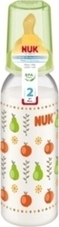 Nuk Classic Μπιμπερό Πολυπροπυλενίου (PP) Πράσινο, Θηλή Kαουτσούκ Νο 2, 240ml