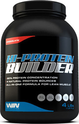 Win Nutrition Hi-Protein Builder 1814gr Φράουλα