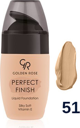 Golden Rose Perfect Finish Liquid Foundation 51 34ml