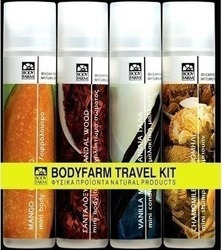 Bodyfarm Travel Set Αφρόλουτρο, Σαμπουάν, Conditioner & Κρέμα Σώματος
