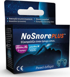NoSnorePlus Ρινικό Ένθεμα 3xExtra Large & 1xMedium 4τμχ