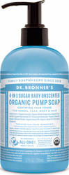 Dr Bronner's Shikakai Baby Soap Naked Unscented 355ml