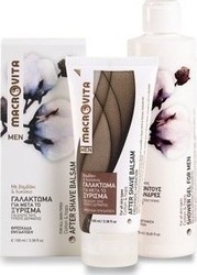 Macrovita Set Men's Care After Shave Γαλάκτωμα & Αφρόλουτρο