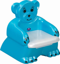 Pilsan Pot Seat Bear Blue