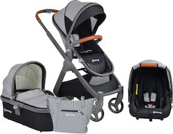 Bebe Stars Puerto 3 in 1 Silver Black