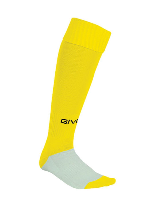 Givova Calza Calcio Giallo Football Socks Yellow 1 Pair