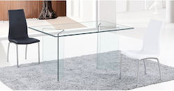 Glasser Clear Κουζίνας Διάφανο 150x90x75εκ.